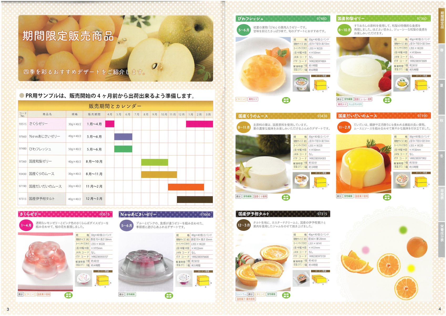 日東ベスト2018業務用デザート総合カタログ DESSERT Grand Catalog | 冷凍食品カタログ.com