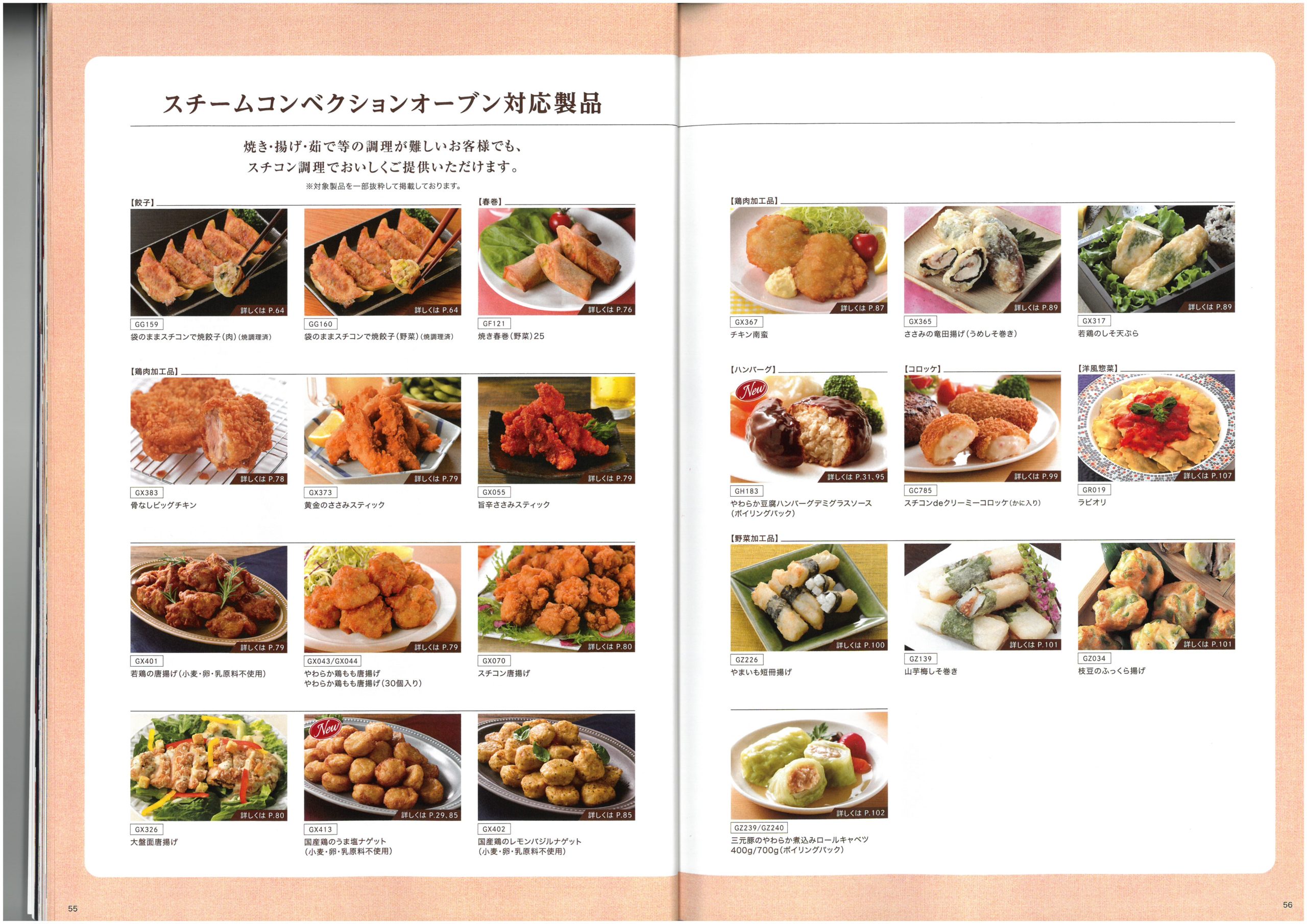 味の素冷凍食品 AJINOMOTO Food Service 2025 SPRING Product Information