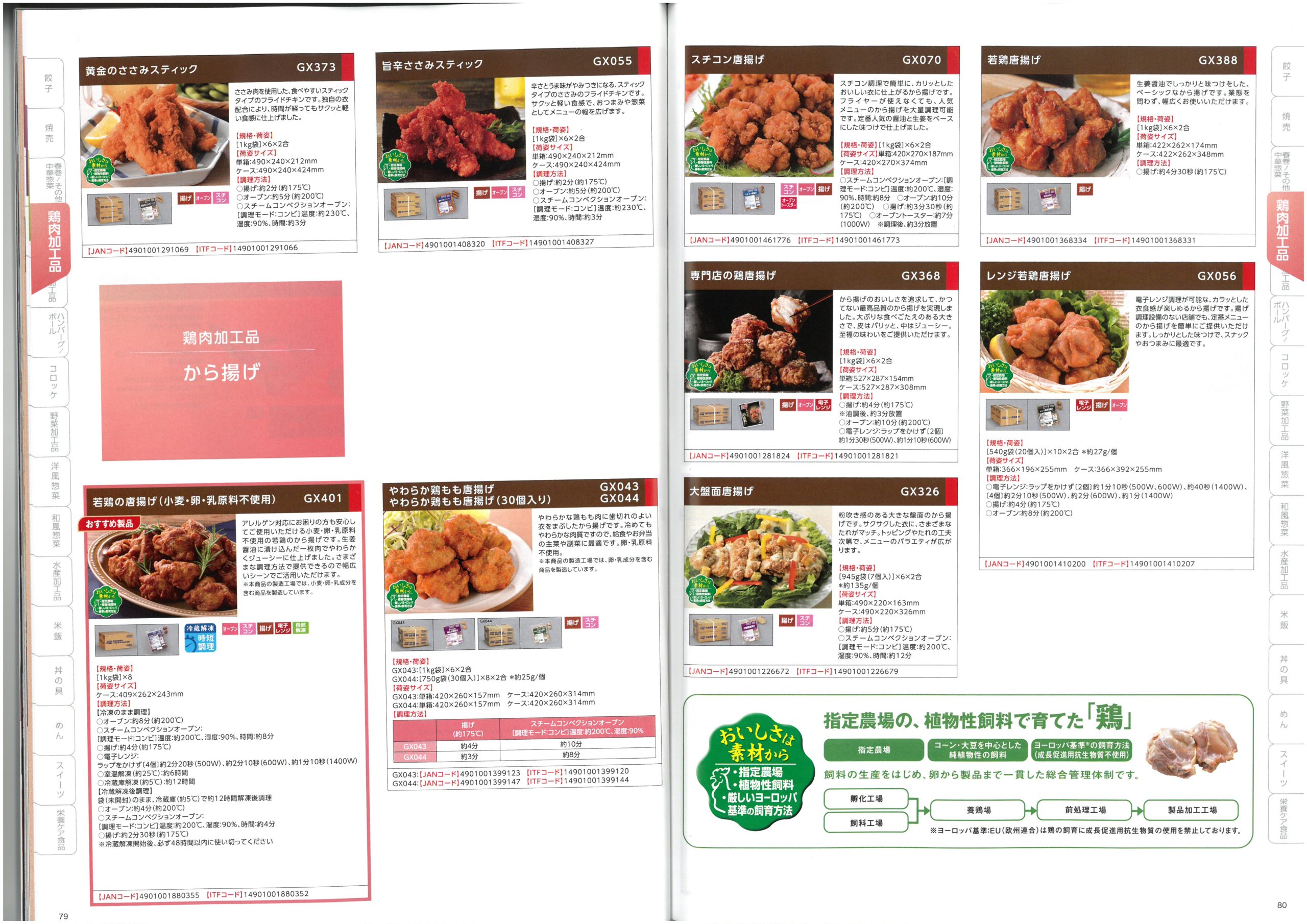 味の素冷凍食品 AJINOMOTO Food Service 2025 SPRING Product Information